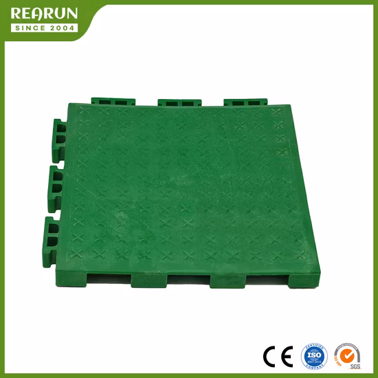 High Quality Anti Skid PP Interlocking Floor Garage Tiles Plastic Outdoor Industrial Floor