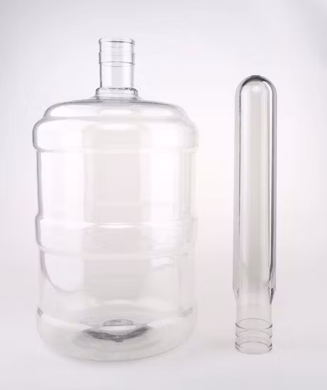 Bouteille d'eau de préforme PET de 5 gallons Bouteille d'eau de préforme Pet 19L 20L