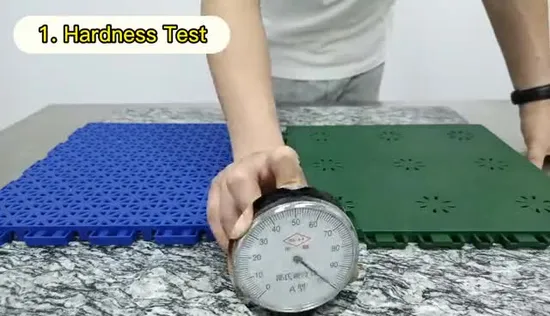 Autocollants de sol amovibles pour carrelage de système de revêtement de sol sportif Multi